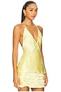 view 2 of 4 Yve Halter Neck Cami in Canary Yellow