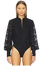 view 2 of 5 Olessia Lace Bodysuit in Black