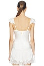 view 3 of 4 Ivy Lace Detail Camisole in Orchid White