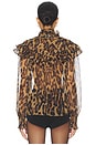 view 3 of 4 Fiorella Leopard Blouse in Leopard