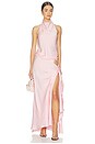 view 5 of 5 x REVOLVE Solene High Cowl Neck Top in Baby Pink