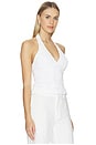 view 2 of 5 Paola Crochet Lace Halter Top in Ivory