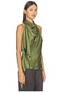 view 2 of 4 Sierra Drape Front Top in Khaki
