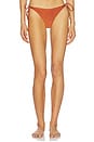 view 1 of 4 Blakely Tie Bikini Bottoms in Rust