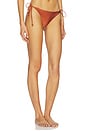view 2 of 4 Blakely Tie Bikini Bottoms in Rust