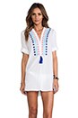 view 1 of 8 Mykonos Tunic in White