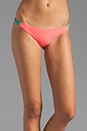 view 1 of 4 Zunzal Reversible Bikini Bottom en Coral/Blush in Coral & Blush