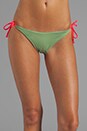 view 2 of 5 Raglan Reversible String Bikini Bottom en Army/Versliia/Bunny in Army & Versliia & Bunny