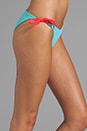 view 3 of 5 Raglan Reversible String Bikini Bottom en Army/Versliia/Bunny in Army & Versliia & Bunny