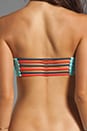view 3 of 4 Tonga Reversible Bungee Bandeau Bikini Top in Sailing/New Nude in Sailing & New Nude