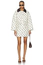 view 4 of 4 Amayah Dress in Egret Creme Dot
