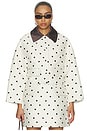 view 2 of 5 Bebeth Jacket in Egret Creme Dot