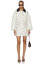view 5 of 5 Bebeth Jacket in Egret Creme Dot