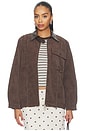 view 1 of 5 CHAQUETA BELINE  in Coffee Bean Brown