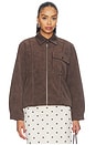 view 2 of 5 CHAQUETA BELINE  in Coffee Bean Brown