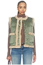 view 2 of 6 Bellisa Waistcoat in Thyme