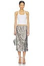 view 5 of 6 Shania Skirt in Grey Sequins