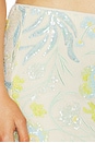 view 6 of 6 Jolette Skirt in Pastel Sequins Flower