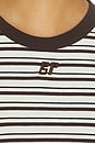 view 5 of 5 Jolen Top in Coffee Bean Stripe