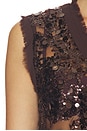 view 6 of 5 Manire Tank in Coffee Bean Brown