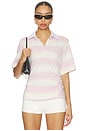 view 1 of 4 Judite Top in Lilac Polo Stripes