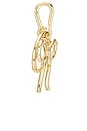 view 2 of 4 Bow Bag Charm in Gold