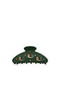 view 2 of 3 University Of Miami Hair Clip in Green