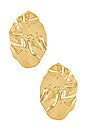 view 1 of 2 Alexa Stud Earrings in Gold
