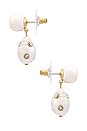 view 2 of 2 Mona Earrings in Pearl