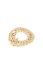 view 2 of 2 Aya Curb Chain Bracelet in Gold