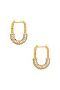 view 2 of 3 BOUCLES D'OREILLES PLAQUÉ OR 18CT DELANIE in Gold