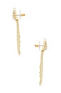 view 2 of 2 Selena Earrings in Gold