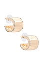 view 1 of 3 СЕРЬГИ ELLIE in Gold