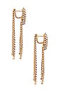 view 3 of 3 Corissa Earrings in Gold