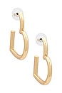 view 1 of 3 Reva Earrings in Gold