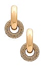 view 2 of 3 HEATHER 귀걸이 in Gold