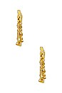 view 3 of 3 Mary Earrings in Gold