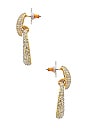 view 2 of 2 Jordan Earrings in Gold