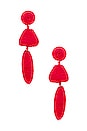 view 1 of 2 Raquel Earring in Burgundy