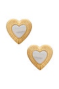 view 1 of 2 Liza Earrings in Gold