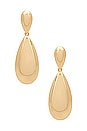 view 1 of 2 Frances Earrings in Gold