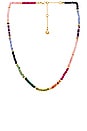 view 1 of 2 Rainbow Beaded Necklace in Multi