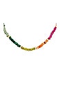 view 2 of 2 Rainbow Beaded Necklace in Multi