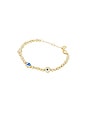 view 1 of 2 PULSERA CON DETALLE DE CHARM in Gold