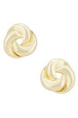 view 1 of 2 СЕРЬГИ-ГВОЗДИКИ JEMMA in Gold