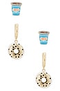 view 3 of 3 Rise & Grind Earring Set in Neutral