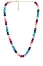view 1 of 2 Semi Precious Beaded Necklace in Multi