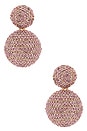 view 1 of 2 Azharia Earrings in Blush