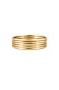 view 2 of 6 Brenna Bangle Set in Gold