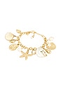 view 1 of 3 Linda Shell Bracelet in Gold